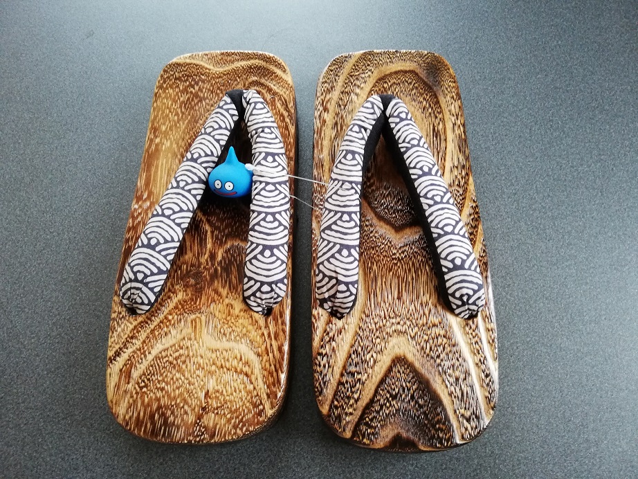 浴衣で将棋