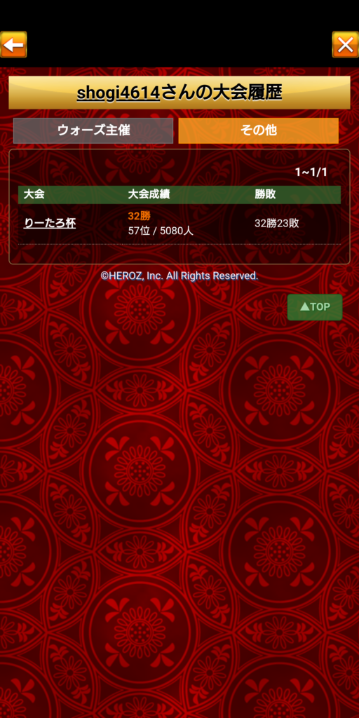 1分切れ負け将棋大会りーたろ杯