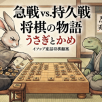 急戦vs持久戦　将棋の物語　うさぎとかめ