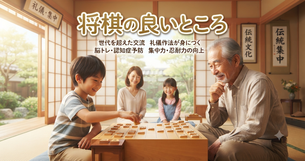 将棋の良いところ
